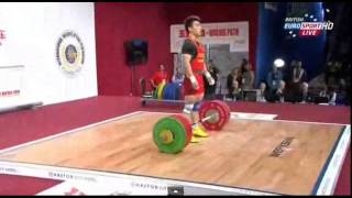 Liao Hui World Record 198kg Clean and Jerk
