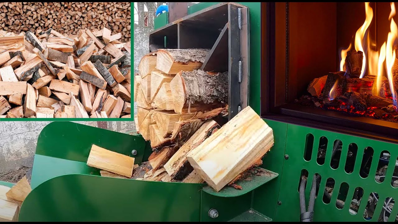 Combiné bois de chauffage sur remorque PRO SSP60 35T