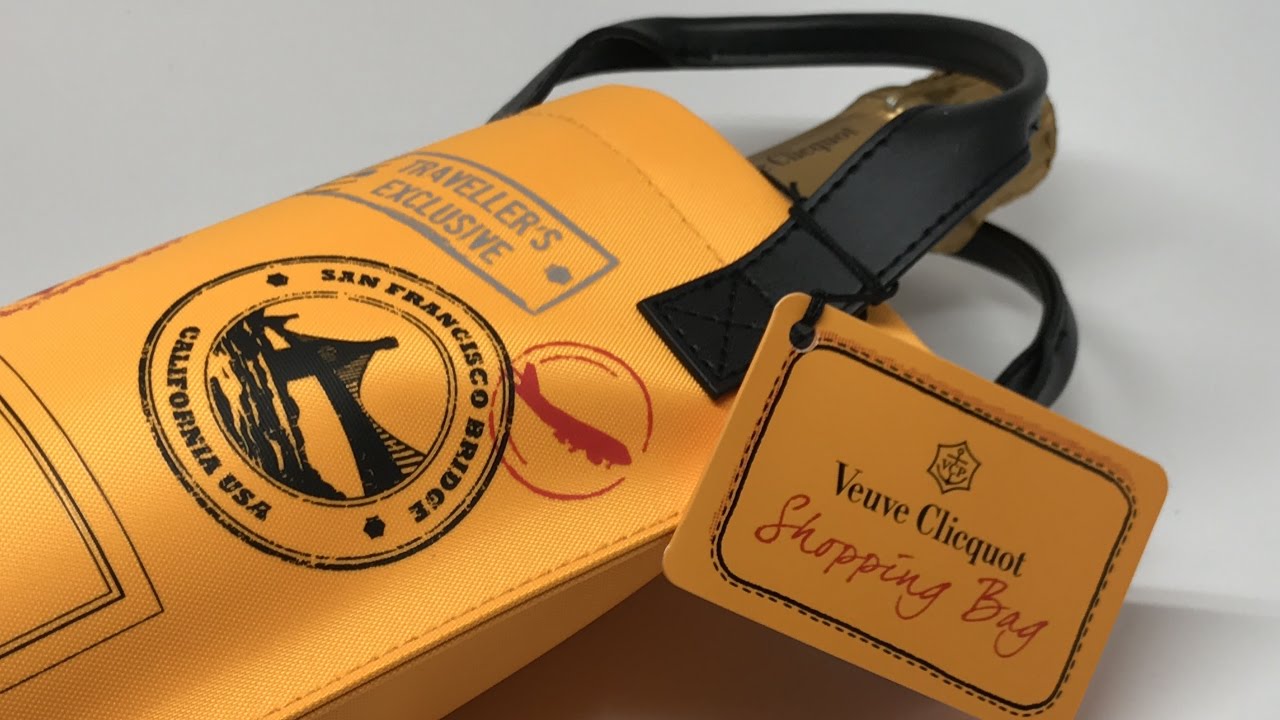 Veuve Clicquot Champagne 🍾 Shopping Bag Yellow Label Collection