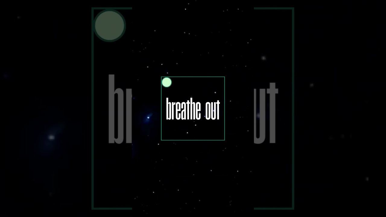Breathing regulation, box breathing in outer space 
