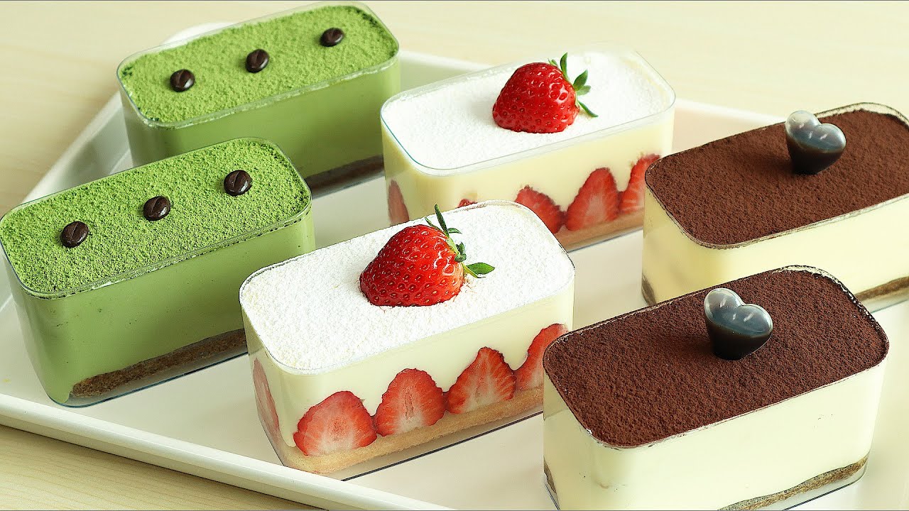 Без духовки, без желатина) Делаем торт тирамису трех вкусов с одним кремом (торт бутылка)