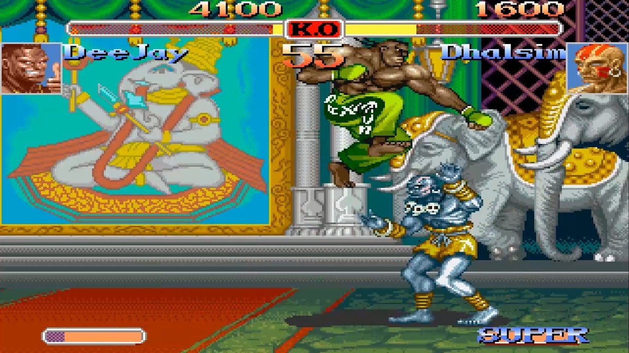 AMIGA CD32 Super Street Fighter II Turbo CD 32 68030 4MBs 32BITFAST SOUND PROBLEMS Gametek CD 32 AGA