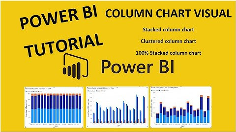 Power BI Tutorial for Beginners - Column Chart Visual