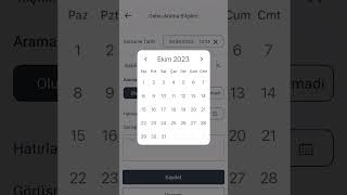 27- Revy Crm Müşteri Görüşmesi Ekleme