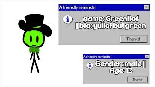 Things About greeniiof! || Yuiiof Comic Studio