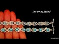 How to DIY elegant bracelets tutorial// Easy bracelet pattern//