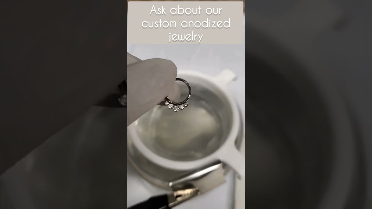 Which color would you pick? 🌈⚡️ Anodized Titanium Body Jewelry 