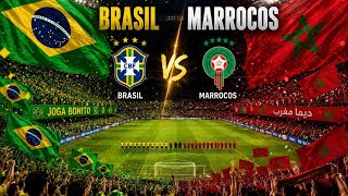 🏆 SEMIFINAL! BRASIL 3x1 MARROCOS 🇧🇷🔥 CLASSIFICAÇÃO HISTÓRICA PARA A FINAL!