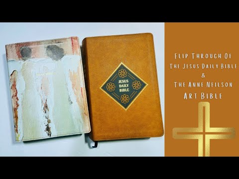 Flip Through of The Anne Neilson Art Bible & The Jesus Daily Bible |