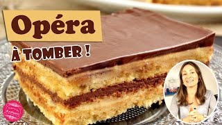 Gâteau Opéra chocolat et café ! La recette facile, inratable et délicieuse !