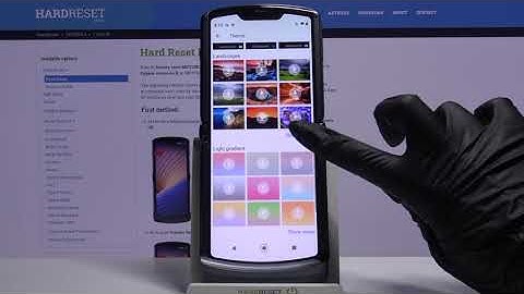 How to Change Theme of Keyboard in Motorola Razr 5G - Pick Colorful Keyboard