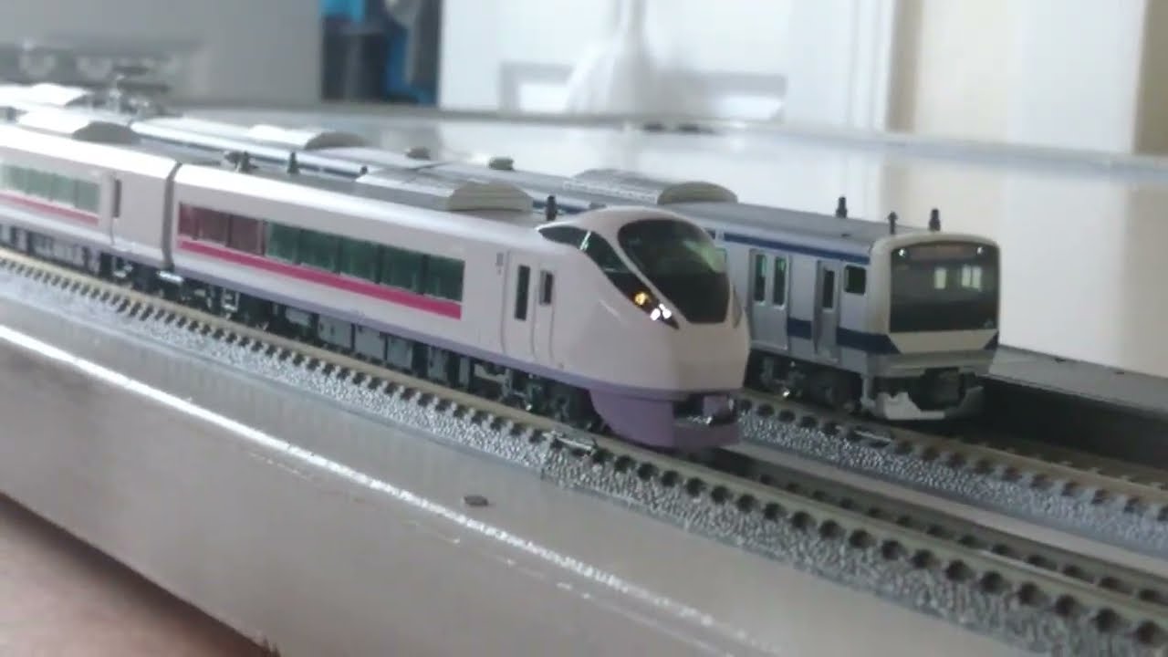 KATO E657系 ひたち、ときわ 4両増結セット 開封動画 10両編成化 走行