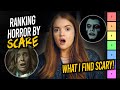 RANKING HORROR MOVIES BY SCARE ! | SCARE SCALE | TIER RANKING | Spookyastronauts