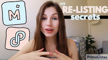 How To Make MORE SALES on Mercari & Poshmark | RE-LISTING TUTORIAL Using My Secret Tool: PrimeLister