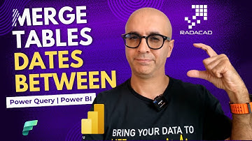 Merge tables based on Dates Between in Power Query and Power BI