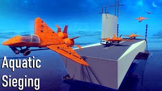 Making An Aircraft Carrier in Besiege