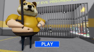 DOGE MEME BARRY'S PRISON RUN Obby New Update Roblox - All Bosses Battle FULL GAME #roblox