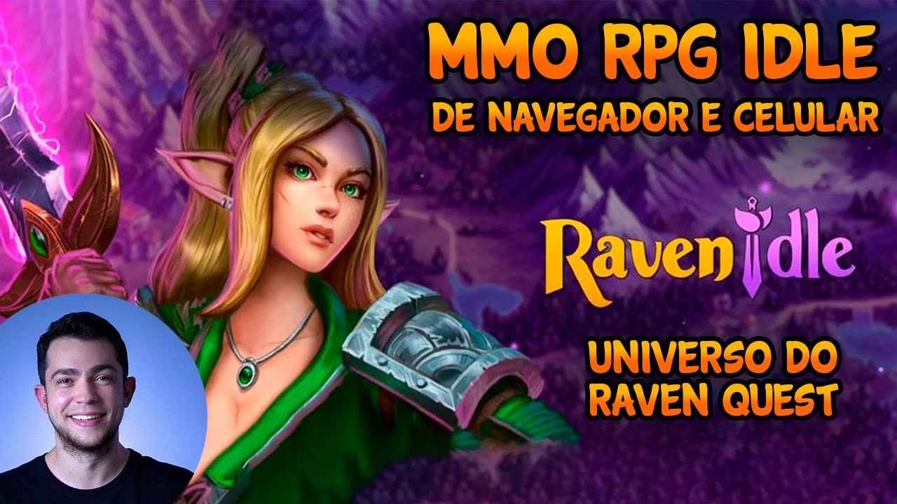 RAVENIDLE CRYPTO TA PRA LANÇAR! (MMO RPG IDLE DE NAVEGADOR) - MARCO VEIO