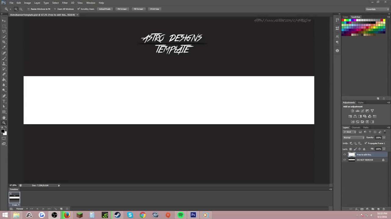  Empty Youtube  banner  template  YouTube 