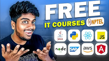 All IT Courses FREE with certification😱 | NPTEL - Government approved free IT Course in Tamil