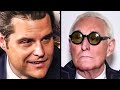 Roger Stone Hangs Matt Gaetz Out To Dry