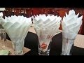 Tissue Paper Folding For Dinner Table