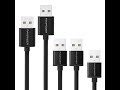 RAVPower 5 Pack Android Cable Micro USB Cable