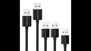 RAVPower 5 Pack Android Cable Micro USB Cable