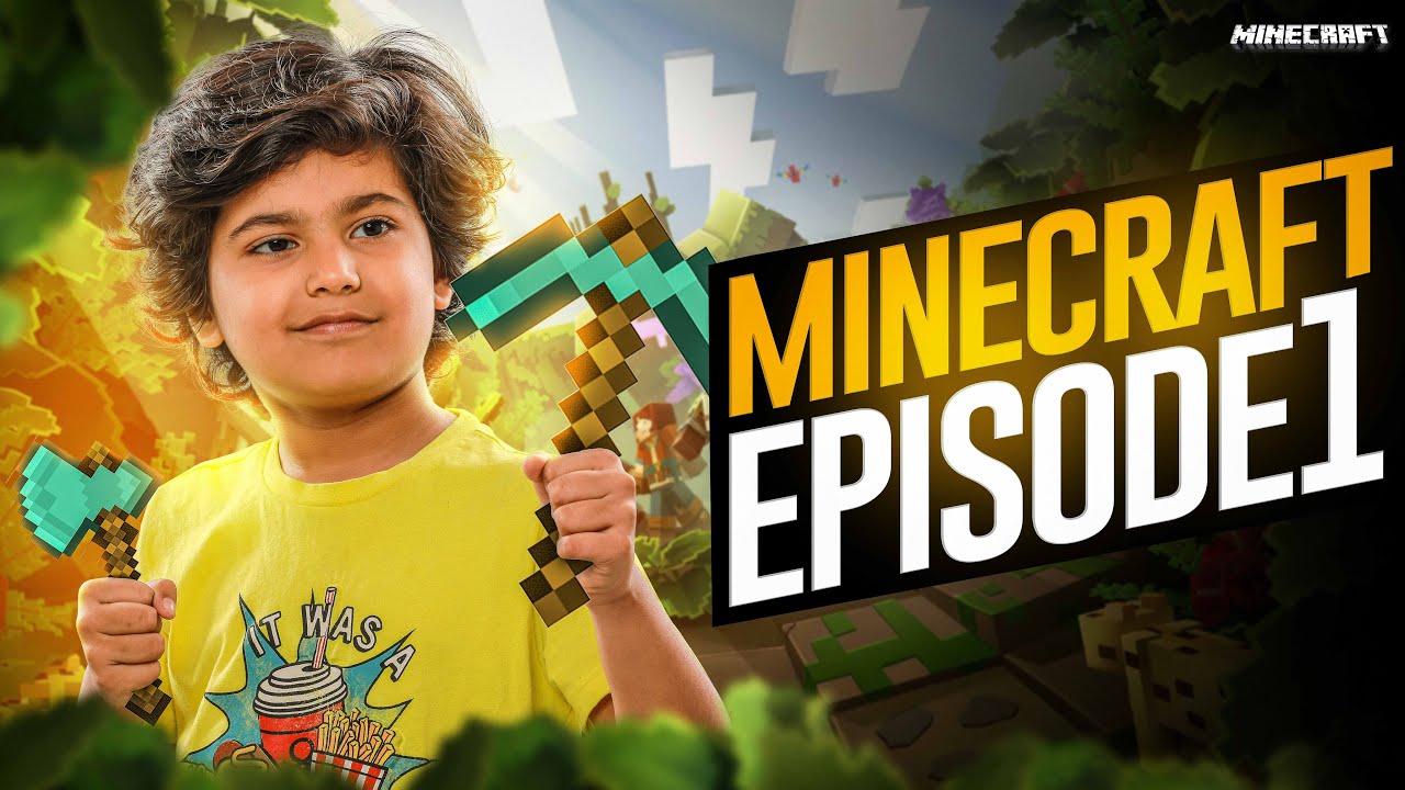 Vivone Playing Minecraft For The First Time | Minecraft Episode 1 - YouTube