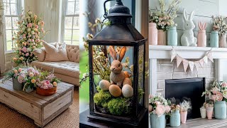 VINTAGE EASTER JOY: SPRING Rustic Farmhouse Decor Craft Ideas to Enhance Your Home's Charm 🐰🦋