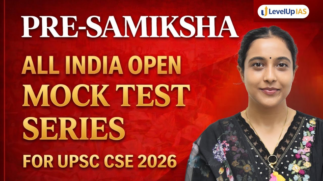 Pre-Samiksha- All India Open FREE Mock Test Series for UPSC Prelims ...
