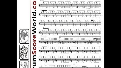 Drum Score - Sade - Smooth Operator (Preview)