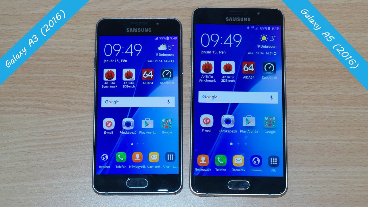 Samsung galaxy a3 vs a5
