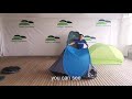 one way to fold up all pop up tents