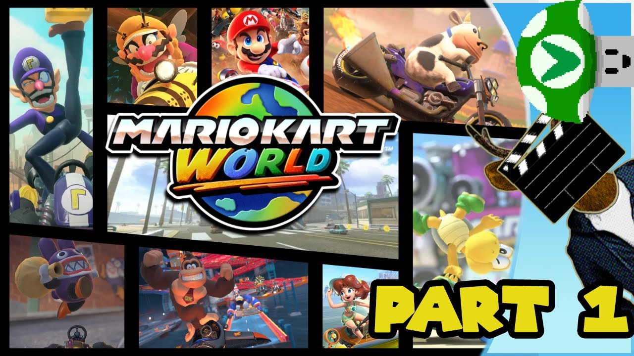 [Fan edit] Vinny Vinesauce - Mario Kart World Highlights - Part 1
