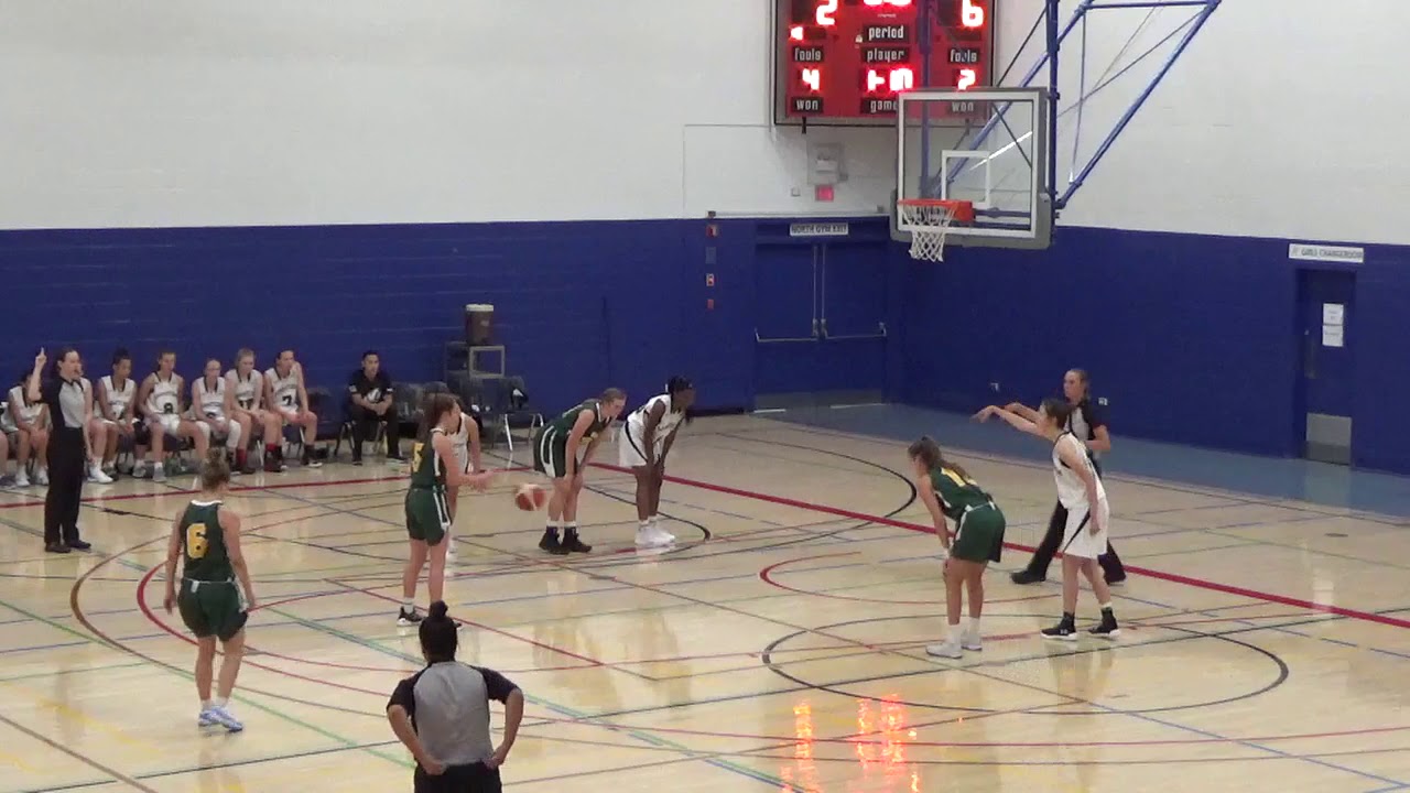 2019 WCSG Team Sask Girls U16 vs MB part 1