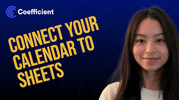 How to Connect Your Google Calendar to Google Sheets or Excel