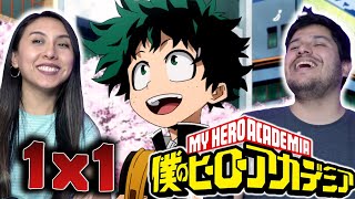 FIRST TIME REACTION!!  | MY HERO ACADEMIA 1X1  |  Izuku Midoriya: Origin