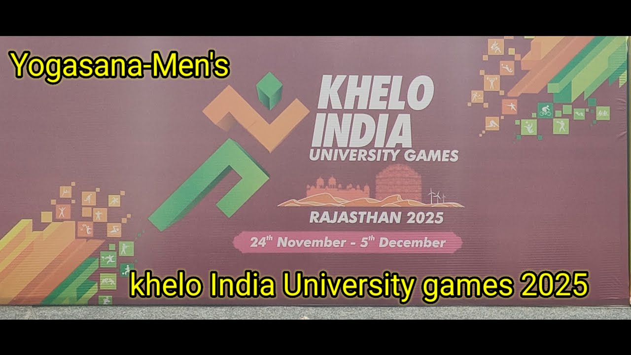 khelo India University games -2025 Rajasthan 