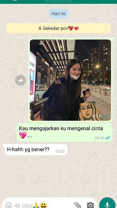 #pov: kamu berterima kasih karena sudah mengajarkanmu mengenal cinta #whatsmock #trend #subscribe