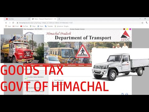 HOW TO PAY GOODS TAX IN HIMACHAL PERDESH, E-CHALLAN