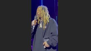 Lil Wayne Gives A Very Emotional Speech When Accepting The Global Impact Award From DJ Khaled In LA