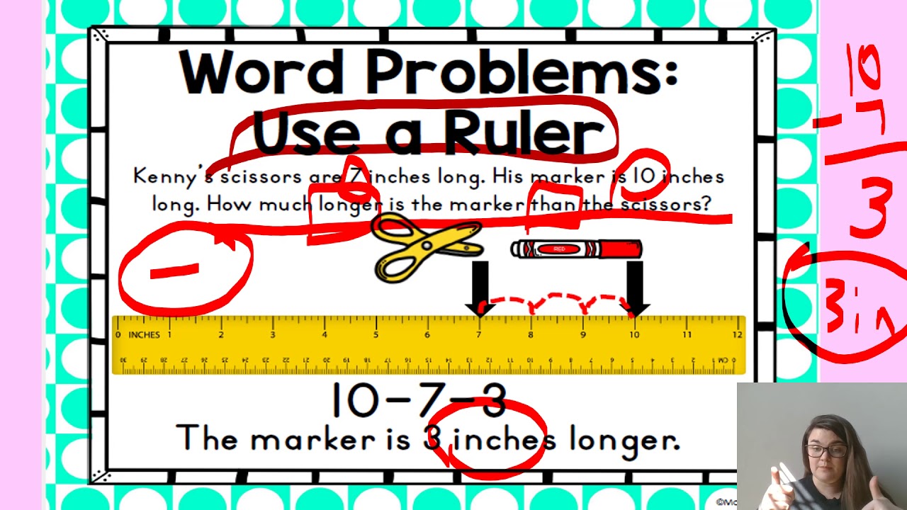 Word Problems Measuring Length YouTube