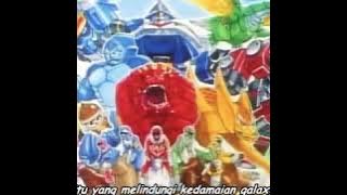 MV 'Seijuu Sentai Gingaman' Lyrics Sub Japan Indo