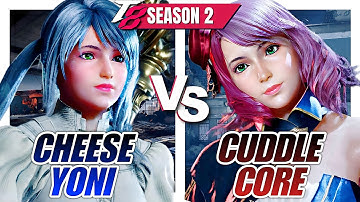 Tekken 8 High Level Matches | CHEESEYONI (Alisa) vs CUDDLE CORE (Alisa)