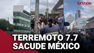 🚨TERREMOTO en MÉXICO: IMÁGENES del sismo 7.7 que desató una alerta de Tsunami #loúltimo