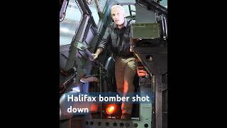 Halifax bomber shot down in WW2