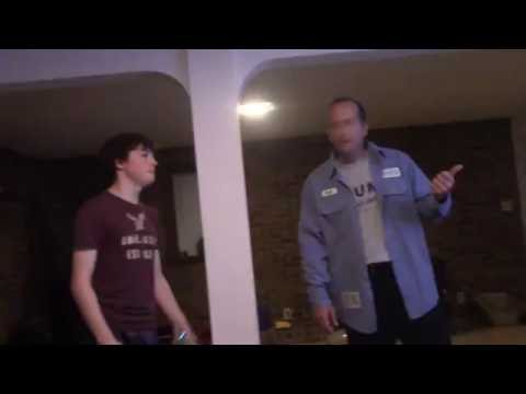 Psycho Father Smashes Wii