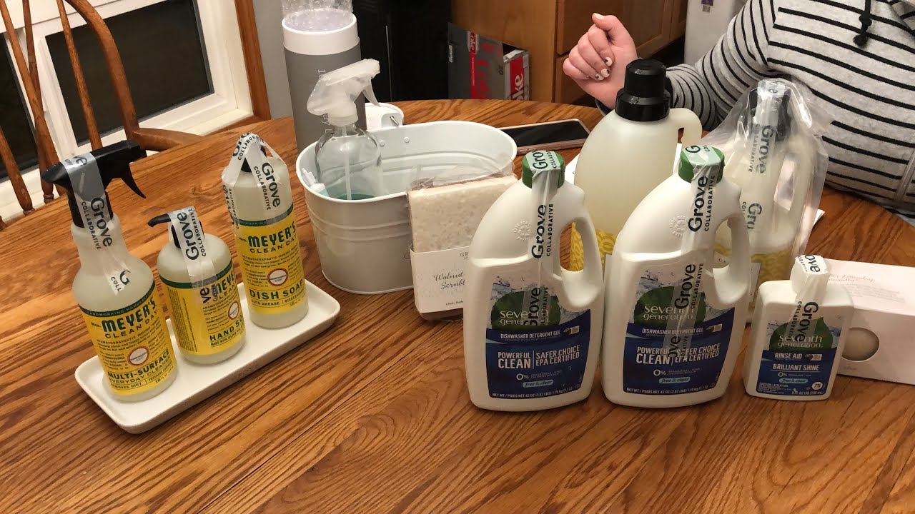 Grove Collaborative Healthy Home Essentials Unboxing