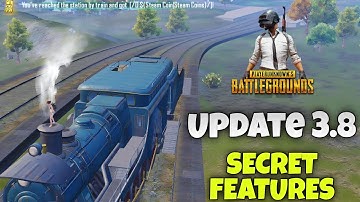 BGMI & Pubg Mobile New Update 3.8 Steam Age Mode Feature & Leaks | Mechanical Hook , Giant Portion